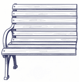 Benchmark accent left